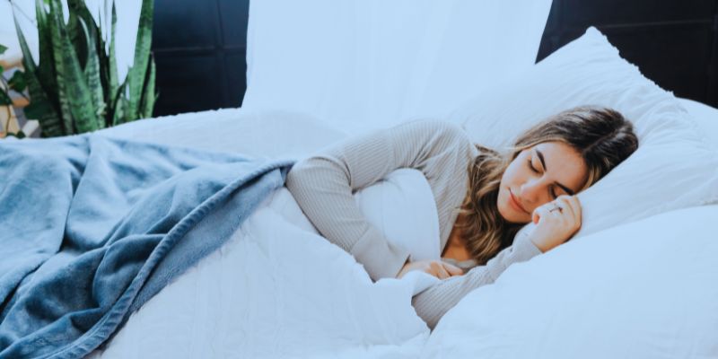 Woman Sleeping Soundly