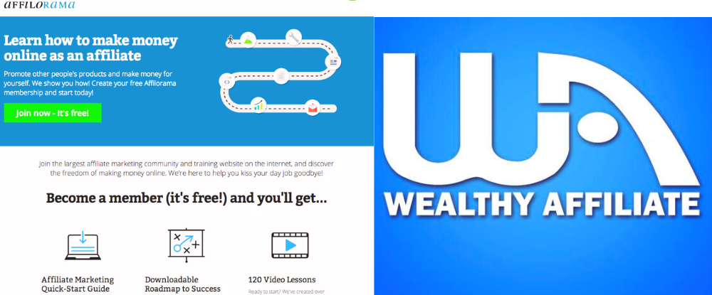 Affilorama and Wealthy Affiliate